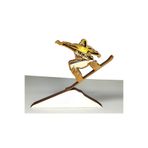 Modern Tasarımlı Ahşap Mdf Masa Süsü, Hediyelik Snowboard Dekoratif Obje/biblo