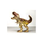Modern Tasarımlı Ahşap Mdf Masa Süsü, Hediyelik TyrannosaurusRex Dekoratif Obje/Biblo