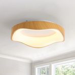 Modern Tavan Lambası, Minimalist Oturma Odası Led Tavan Lambası, Siyah 50 cm 3000 K-6500K Göz Koruması, Yatak Odası Koridor Çamaşır Odası için Tavan Lambası, Kısılabilir