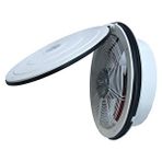 Modern Teknik 16 cm Kapaklı Cam ve Duvar Aspiratörü 180 M³/h 1400 Rpm