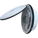 Modern Teknik 20 cm Kapaklı Cam ve Duvar Aspiratörü 320 M³/h 1400 Rpm