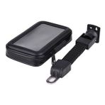 Modern Tekno Motosiklet Bisiklet Telefon Tutucu Suya Dayanıklı Xlarge Ayna Bağlantılı