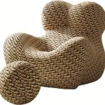 Modern Vurgu Sandalyesi Osmanlı Seti Rahat Salon Sandalyesi Oturma Odası Yatak Odası Okuma Odası için Ayak Dayamalı Şık Varil Koltuk Anne Kolları Tembel Koltuk 76,2 x 71,1 cm