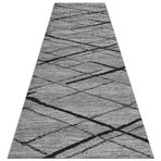 Modern Yolluk Halı Koridor Gri Halı Yolluk 1m 1,5m 2m 2,5m 3m 3,5m 4m 4,5m 5m 5,5m 6m Ev Mutfak Koridoru veya Merdivenler için Ekstra Uzun Halı (Renk: Koyu gri Boyut: 120×600cm/3.9ft×19.2.1 m