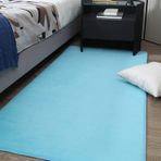 Modern Yumuşak Shaggy Halı Yıkanabilir Yatak Odası Halısı 180x200 cm Büyük Oturma Odası Halısı Kısa Saç Yatak Odası Halısı Kaymaz Temizlemesi Kolay Kabarık Halı