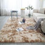 Modern Yumuşak ve Kabarık 200x300 cm Yatak Odası Halısı Gençler için Şık Oturma Odası Alanı Halı Descente De Lit Chambre İç Dekor için