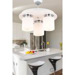 Modern Yuvarlak Beyaz Spot Avize, Genç Odası, Mutfak, Salon Için Ideal Aydınlatma - Ahşap - Bej - Siyah - Seçenek 1