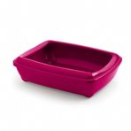 Moderna 42 cm Pembe Aristo Açık Kedi Tuvalet Kabı