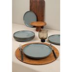 Moderna 6 Parça 21 Cm Düz Tabak Mavi