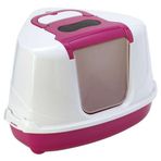 Moderna C250 44x56x36 cm Fuşya Flip Corner Köşeli Kedi Tuvaleti