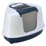 Moderna C250 44x56x36 cm Lacivert Flip Corner Köşeli Kedi Tuvaleti