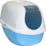 Moderna Smart 40x54x41 cm Açık Mavi Kapalı Kedi Tuvaleti