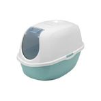 Moderna Smart Kapalı Kedi Tuvaleti - Açık Mavi 53 Cm