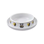 Moderna Trendy Kedi Ve Fare Desenli Kedi Mama Kabı 210 Ml