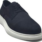 MODESA 249-19 ERKEK DERI CASUAL SUET AYAKKABI SIYAH Siyah