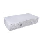 Modex Çocuk Bebek Yatağı Sıvı Geçirmez Yatak Koruyucu Alez 60 x 120 cm - Beyaz