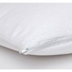 Modex Fermuarlı Pamuklu Yastık Kılıfı Sıvı Geçirmez Alez 50 x 70 cm 2 Adet - Beyaz
