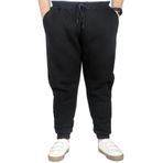 ModeXL 3 İplik 20583 Siyah Büyük Beden Erkek Eşofman Altı