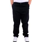 Modexl Büyük Beden Erkek Kot Pantolon Yan Cep Chıno 18880 Siyah