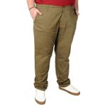 Modexl Büyük Beden Erkek Pantolon Keten Milano 20850 Haki