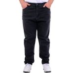 ModeXl Büyük Beden Erkek Pantolon Klasik Kot Antrasit Renk %97 Cotton %3 Likra 21920 - 66