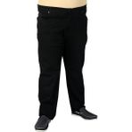 ModeXL Büyük Beden Erkek Pantolon Kot Classic 19719 Siyah - 68
