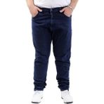 ModeXL Lacivert Büyük Beden Erkek Pantolon %97 Cotton %3 Likra Sezonsuz Konforlu Model - 82 cm