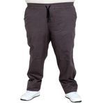 ModeXL Mode XL Büyük Beden Erkek Keten Jogger Pantolon Milano 21913 ANTRASIT