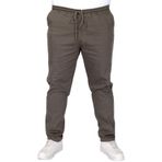 ModeXL Mode XL Büyük Beden Erkek Pantolon Gabardin Düz Paça Jogger 21929 Haki