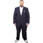 ModeXL Mode Xl Büyük Beden Takım Elbise Ascoli 25020 Lacivert - 4 Drop - 72 cm