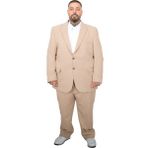 ModeXL Mode Xl Büyük Beden Takım Elbise Ascoli 25020 Vızon - Vizon - 4 Drop - 72 cm