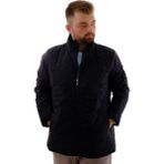 ModeXL Mode Xl Erkek Dik Yaka Kapitone Mont U24609 Siyah Renkli Büyük Beden 2022 Sonbahar-Kış - 3XL