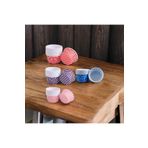 MODGER Muffin Cup Cake Puantiyeli 25 Adet 4 Renk Karışık Kek Kapsülü Cupcake