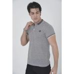 Modi Green Erkek Fit Duruş Düğmeli Polo Yaka Optik Beyaz Slim Fit Dokuma Tişört