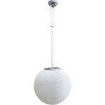 Modi Lighting 20 cm Beyaz Mat Camlı Karpuz Avize MOD-AV-20M - Renkli - 1