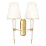 Modi Lighting 2'li Konik Şapkalı Beyaz Modern Aplik MOD-AP-4403-2BY