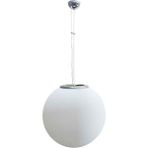 Modi Lighting 30 cm Mat Beyaz Camlı Karpuz Avize MOD-AV-30M - Renkli - 1