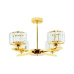 Modi Lighting 4u Venus Gold Kristal Taşlı Modern Avize - Renkli
