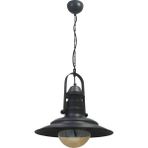 Modi Lighting Camlı Tekli Siyah Fener Avize MOD-AV-4434-BSY - Renkli - 1