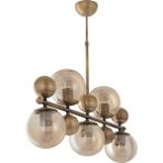 Modi Lighting Eskitme Metal Toplu 5li Sıralı Sarkıt Avize Mod-Ck-Sl-5es