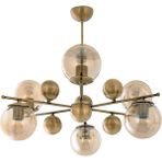 Modi Lighting Eskitme Metal Toplu 6'li Sıralı Sarkıt Avize Mod-Ck-Sl-6es
