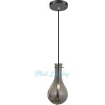 Modi Lighting Füme Camlı Tekli Sarkıt Avize MOD-AV-4459-1FS - Siyah