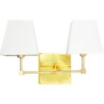Modi Lighting Ikili Gold Krem Şapkalı Aplik MOD-4471-APLG