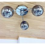 Modi Lighting Modi Lighting3'lü Krom Füme Camlı Armatür MD-CLK042-3KR - Renkli