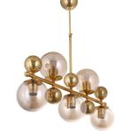 Modi Lighting Sarı Metal Toplu 5li Sıralı Sarkıt Avize Mod-Ck-Sl-5s - Gold