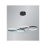 Modi Lighting Tek Serit 4s Siyah LED Avize MD56