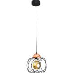 Modi Lighting Tekli Modern Siyah Bakir Sarkit Avize MOD-AV-4410-1BSY - Renkli