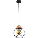 Modi Lighting Tekli Modern Siyah Bakir Sarkit Avize MOD-AV-4417-1BSY - Renkli
