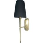Modi Lighting Teklli Konik Şapkalı Siyah Modern Aplik MOD-AP4403-1EY