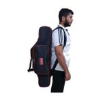 Modibags 135 Cm 3 Göz Lüks Olta Kamış Çantası Siyah